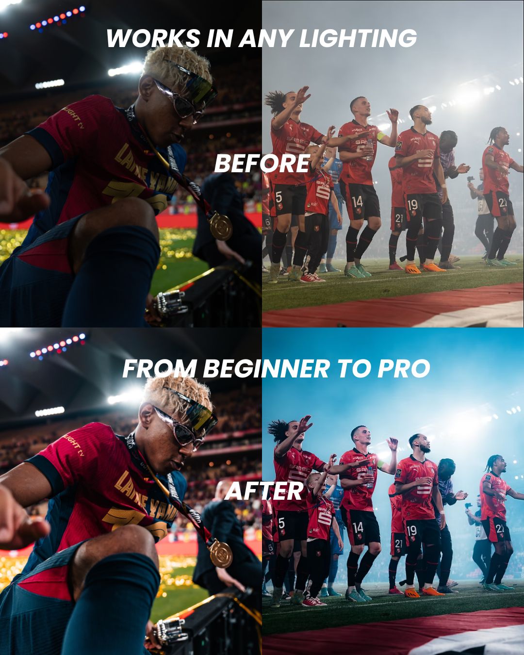 My 12 Football Style Presets